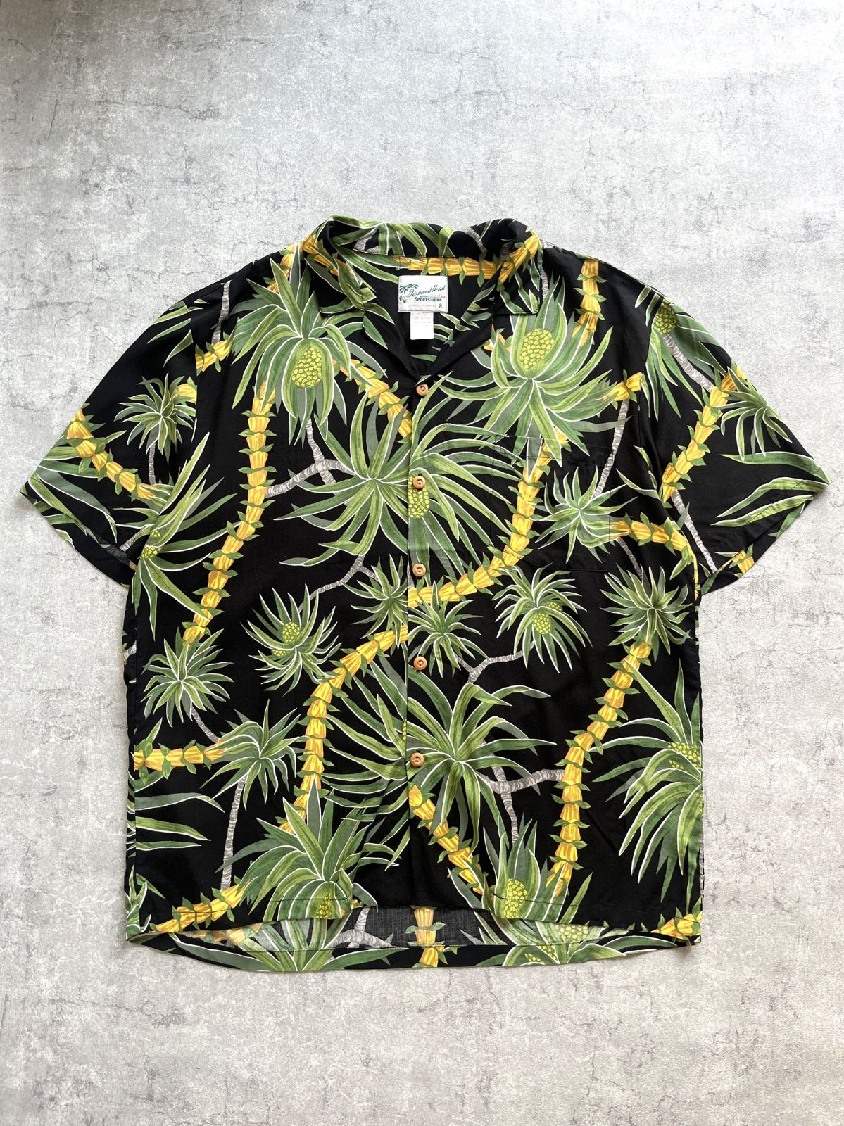 80's-90's Diamond Head Sportswear Hawaiian shirt ダイヤモンドヘッド アロハシャツ ハワイアンシャツ ハワイ USA製 6,518円