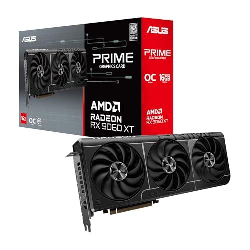 ASUS AMD Radeon RX 9060 XT ビデオカード 16GB GDDR6 OCエディション PRIME-RX9060XT-O16G 国内正規代理店品t