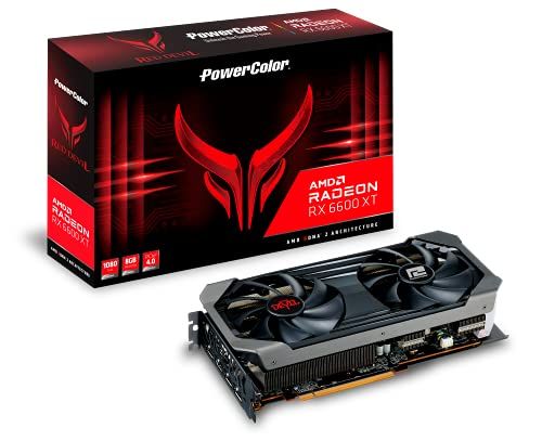 POWERCOLOR AMD Radeon RX6600XT搭載 グラフィックボード GDDR6 8GB 【国内正規代理店品】 AXRX 6600XT 8GBD6-3DHE/OCt