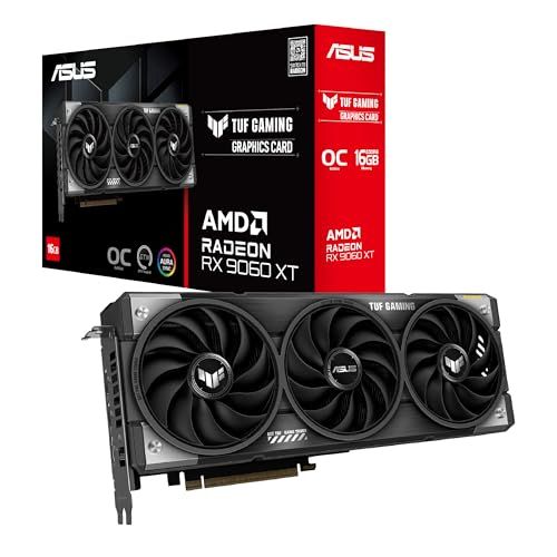 ASUS AMD Radeon RX 9060 XT ビデオカード 16GB GDDR6 OCエディション TUF-RX9060XT-O16G-GAMING 国内正規代理店品t