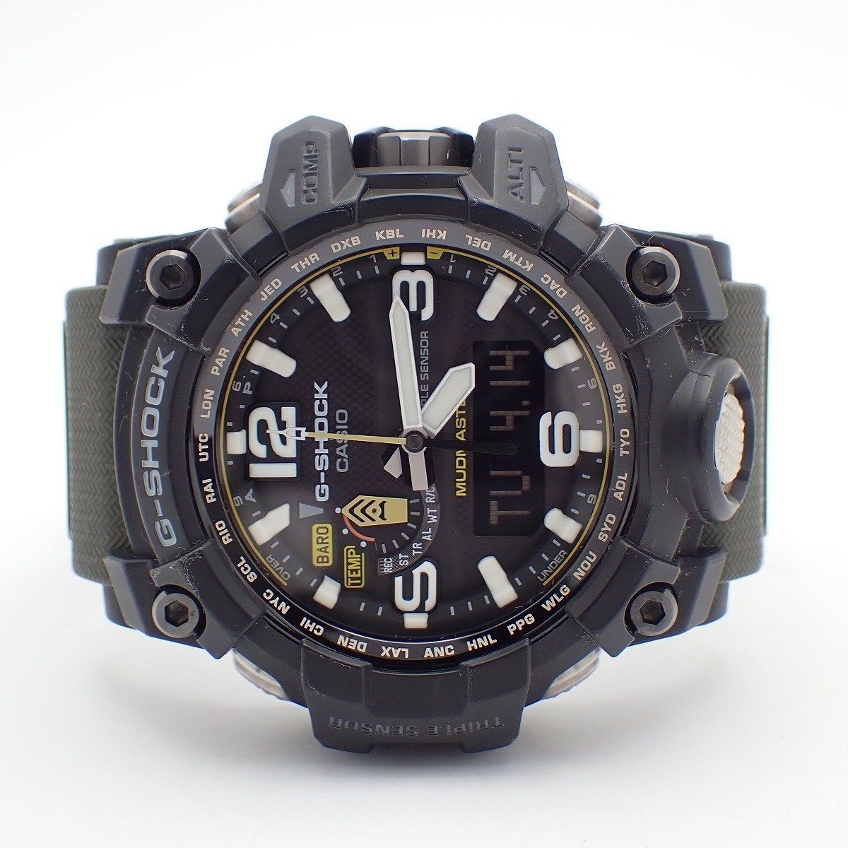 カシオ G-SHOCK マッドマスター ソーラー電波 トリプルセンサーVer.3 