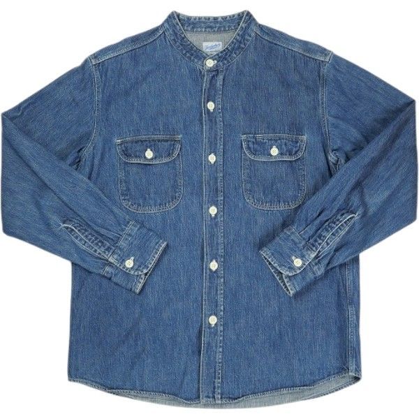 Size【XS】 TENDERLOIN テンダーロイン T-DENIM STAND SHT WASH 長袖シャツ インディゴ 【中古品-良い】 30007559