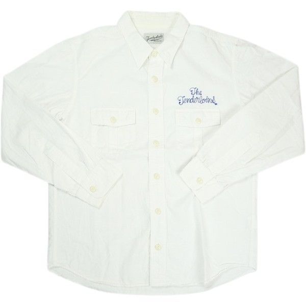 Size【XS】 TENDERLOIN テンダーロイン WORK SHT SLUB 長袖シャツ 白