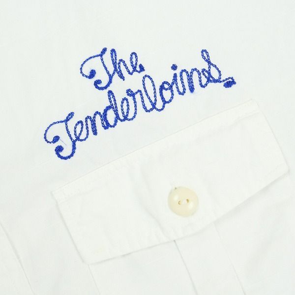 Size【XS】 TENDERLOIN テンダーロイン WORK SHT SLUB 長袖シャツ 白