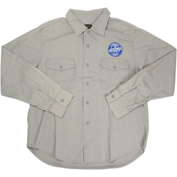  Size【S】 TENDERLOIN テンダーロイン 本店限定 T-G.S SHT HB 長袖シャツ 灰 【中古品-良い】 30007568 長袖シャツ