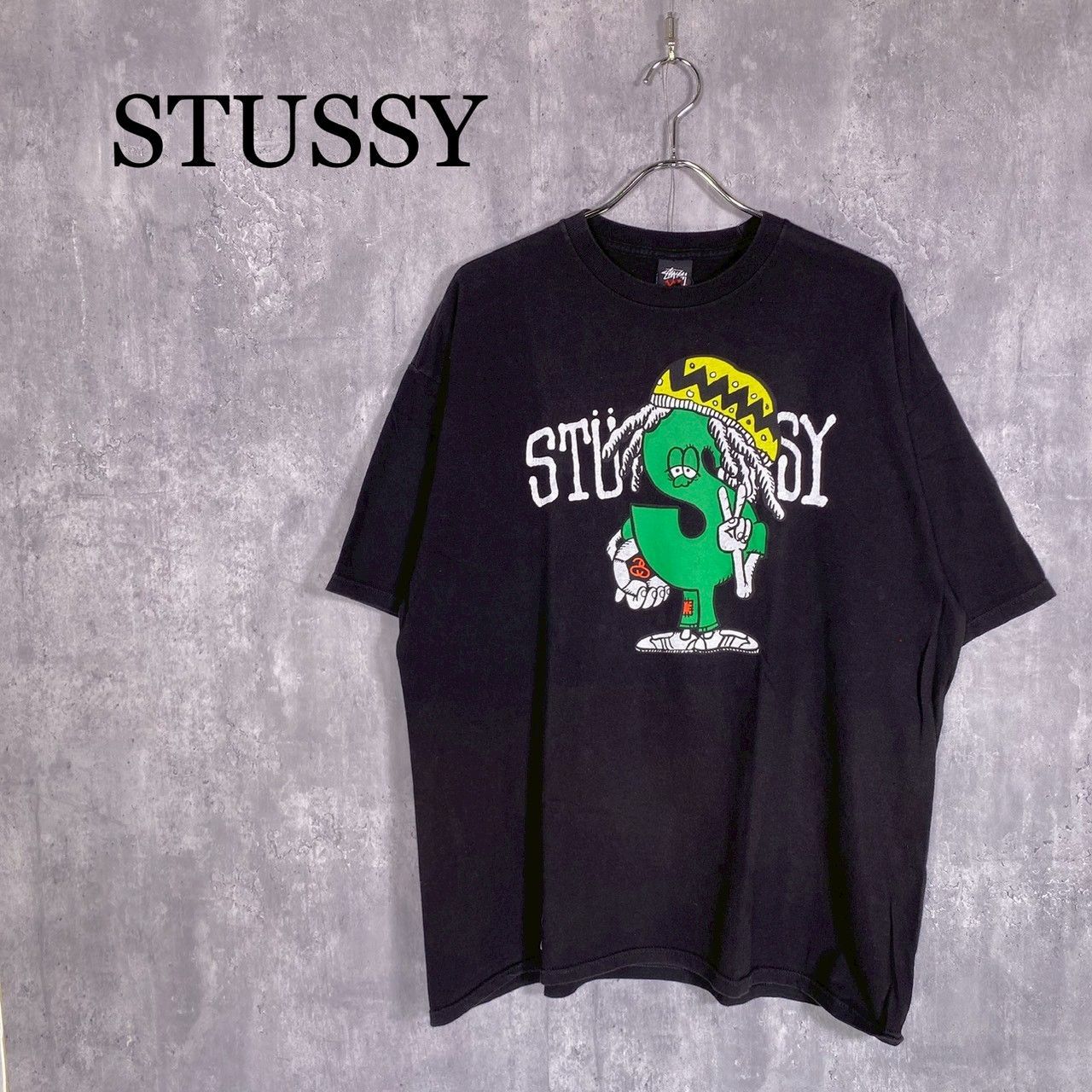 STUSSY』ステューシー (XL) オールドステューシー プリントTシャツ 