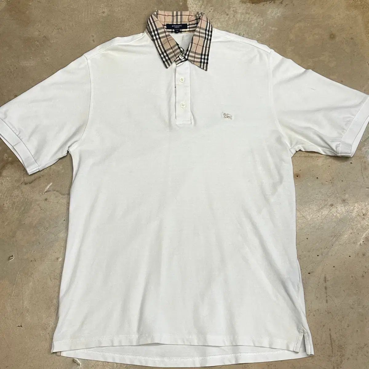 BURBERRY バーバリー ノヴァチェック White KARA（カラ） 半袖Tシャツ L
