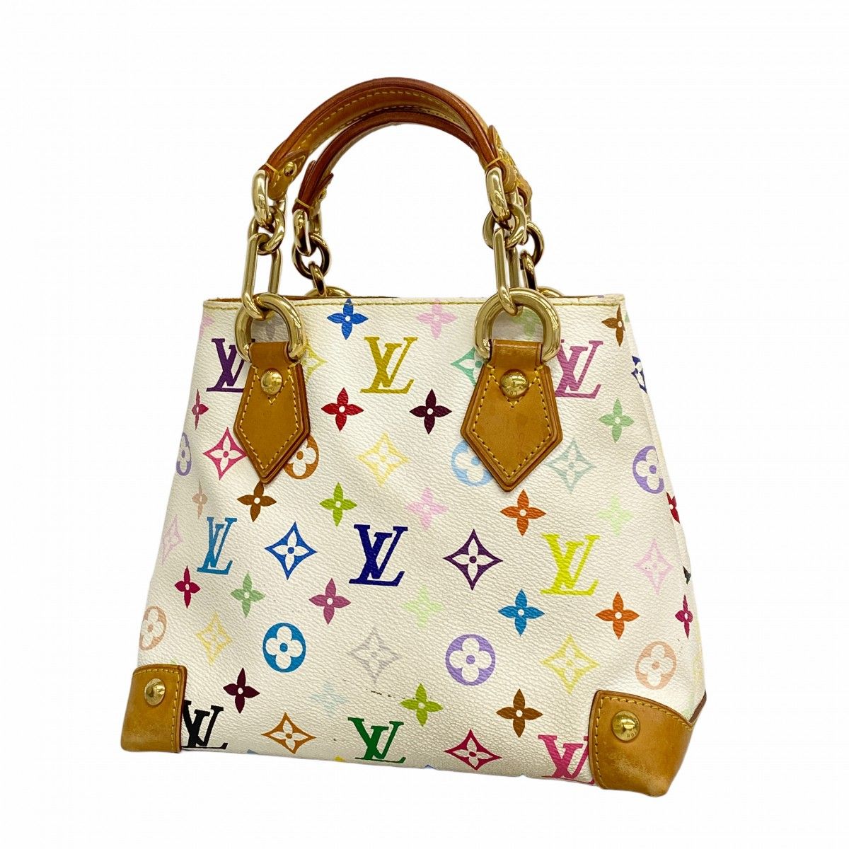【6eb0977-k】ルイヴィトン ハンドバッグ モノグラム・マルチカラー オードラ M40047 ブロン【中古】レディース