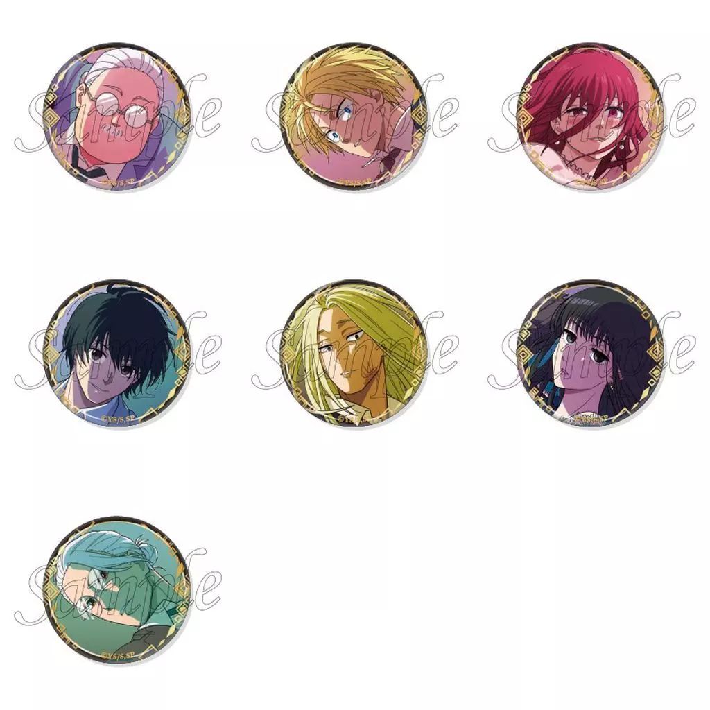 中古】バッジ・ビンズ 全7種セット 「SAKAMOTO DAYS Party Mission