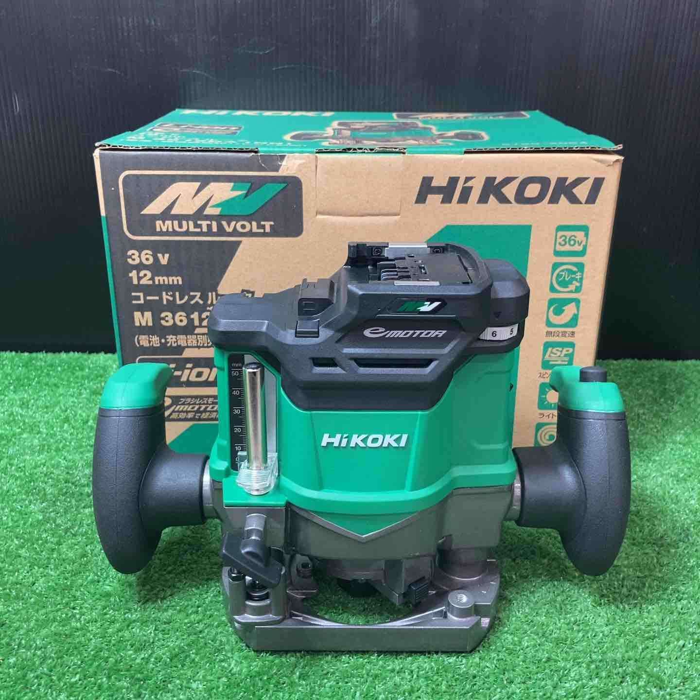 ★ハイコーキ(HIKOKI ※旧:日立工機) コードレスルーター M3612DA(NN)【岩槻店】