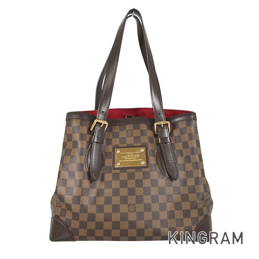 ルイ・ヴィトン LOUIS VUITTON ダミエ ハムステッド MM N51204 PVC トートバッグ fto【中古】