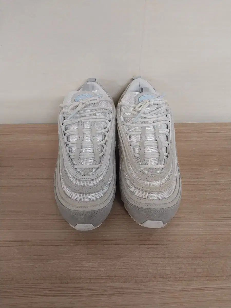 メンズ NIKE エア マックス 97 SE ピュア プラチナ スニーカー (250)
