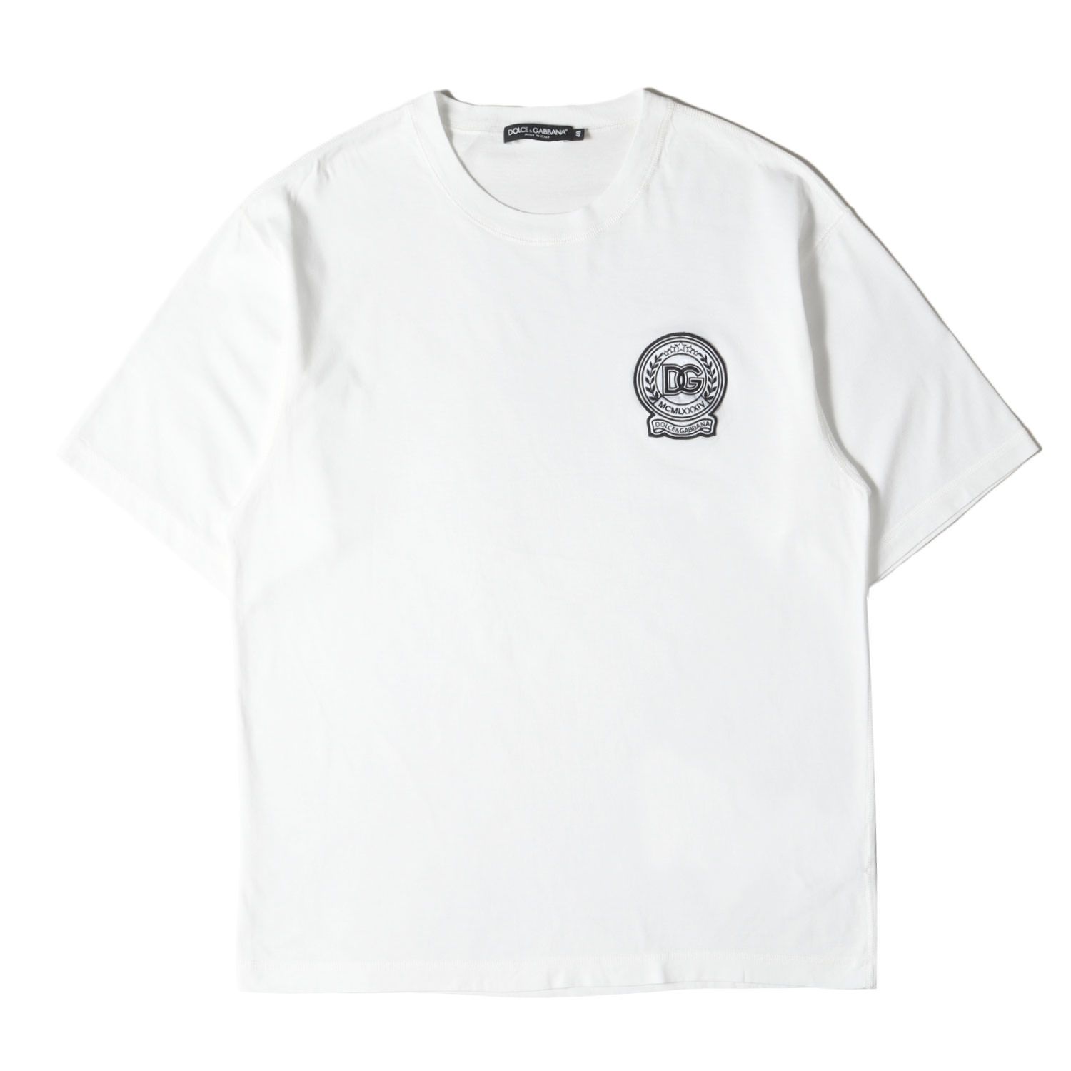 美品】DOLCE&GABBANA ドルチェ&ガッバーナ Tシャツ ホワイト 白 サイズ
