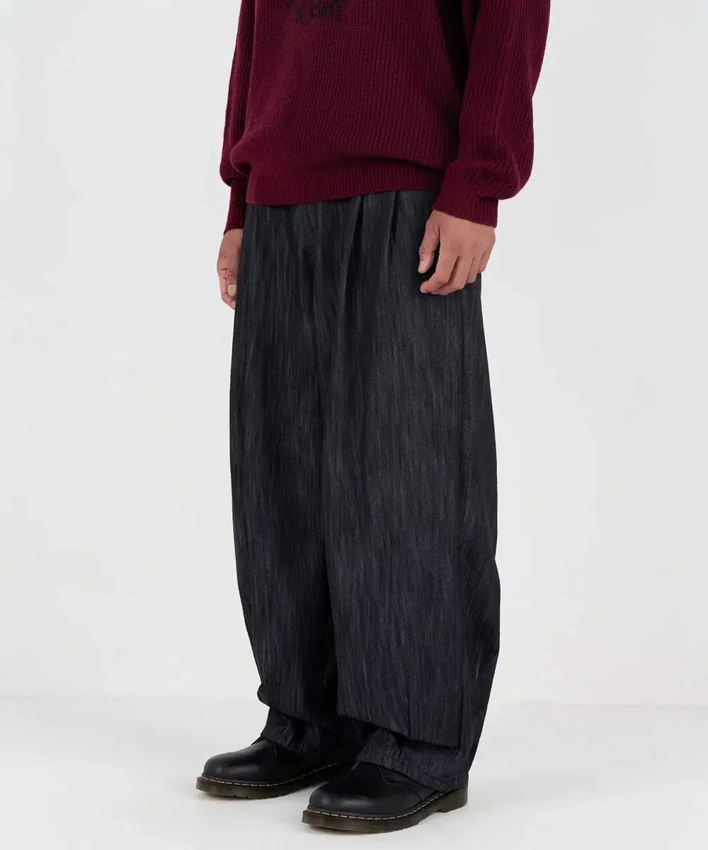 URBANSTOFF アーバンストッフ ロング バルーン パンツ (Indigo) L