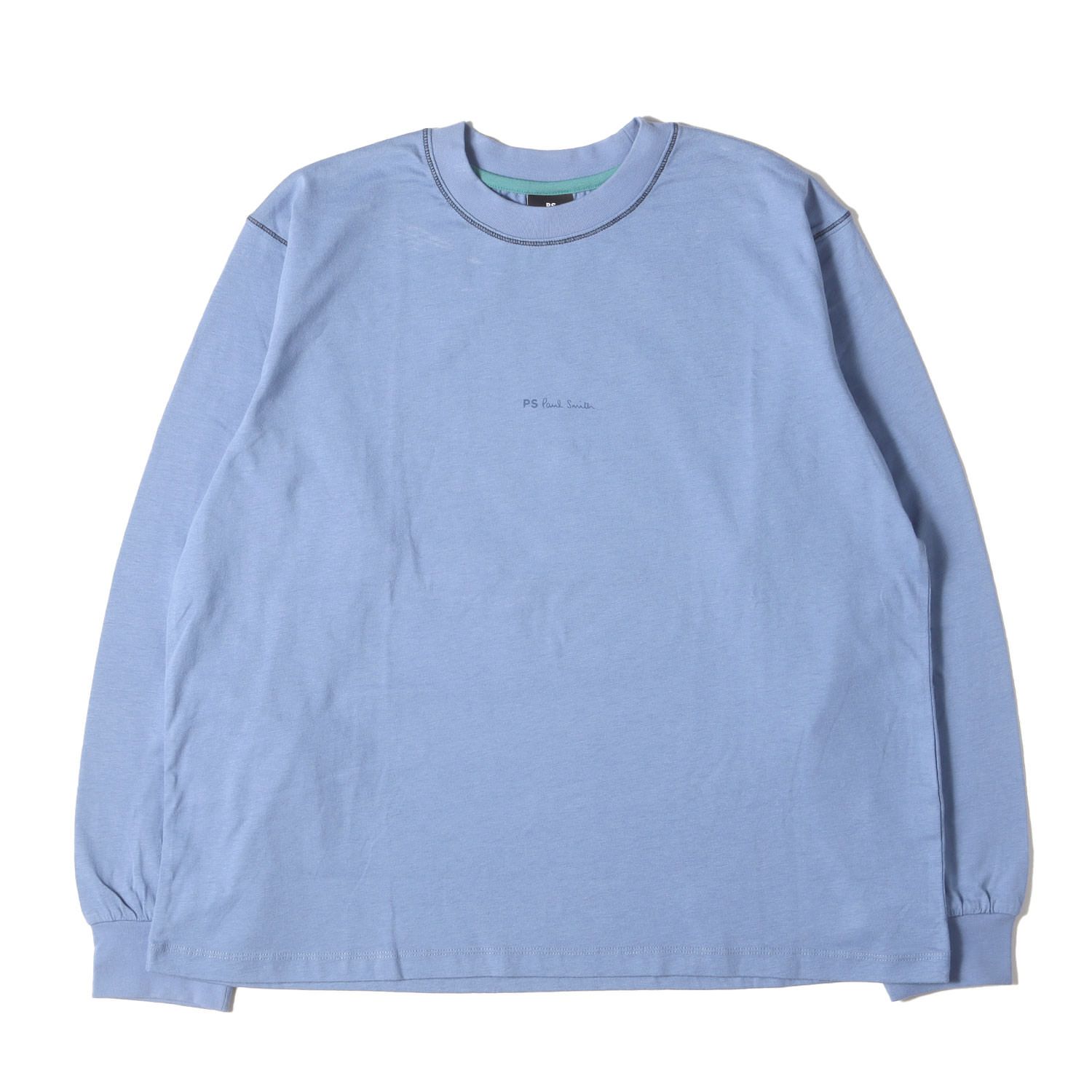 Paul Smith ポールスミス 21AW ロゴ ロングスリーブ Tシャツ / PS ライトブルーM 5,335円