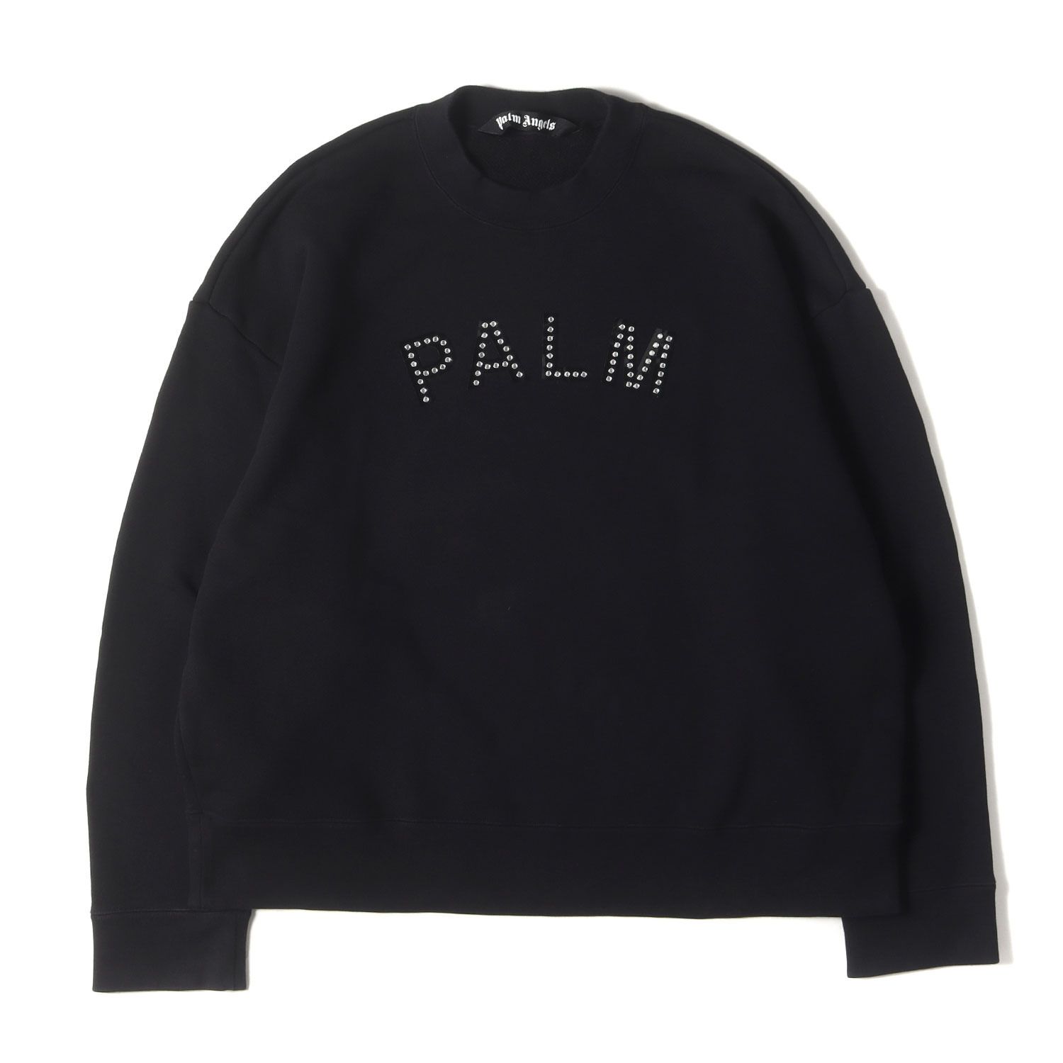 Palm Angels パーム エンジェルス 22AW ラインストーンロゴ オーバー