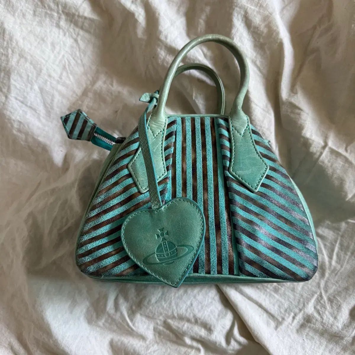 Vivienne Westwood ヴィヴィアン・ウエストウッド ストライプ ミニバック