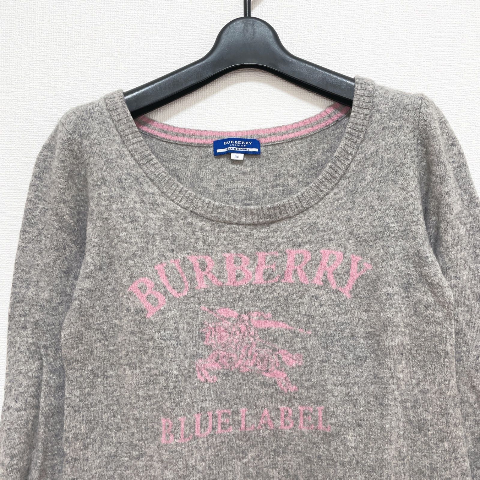 BURBERRY BLUE LABEL バーバリーブルーレーベル ニット チュニック 