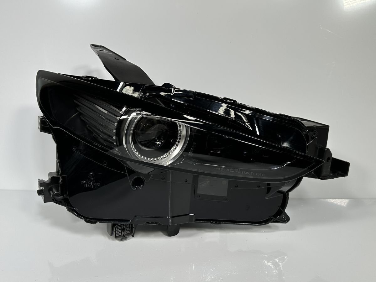 美品/低走行 CX-30 DM8P DMFP DMEP 純正 右ヘッドライトAssy ALH付 LED コンピューター D41V-51-030A W5546 W5553 6 DFR7-67890 管理34912