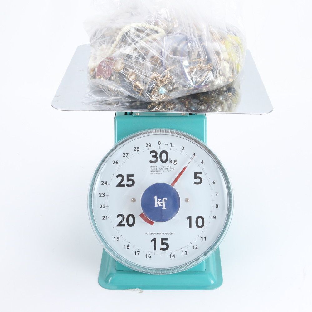 まとめ 約3kg ネックレス ブローチ ピアス パール 真珠 アクセサリー 金属 ネックレス RWM DY14-7【中古】