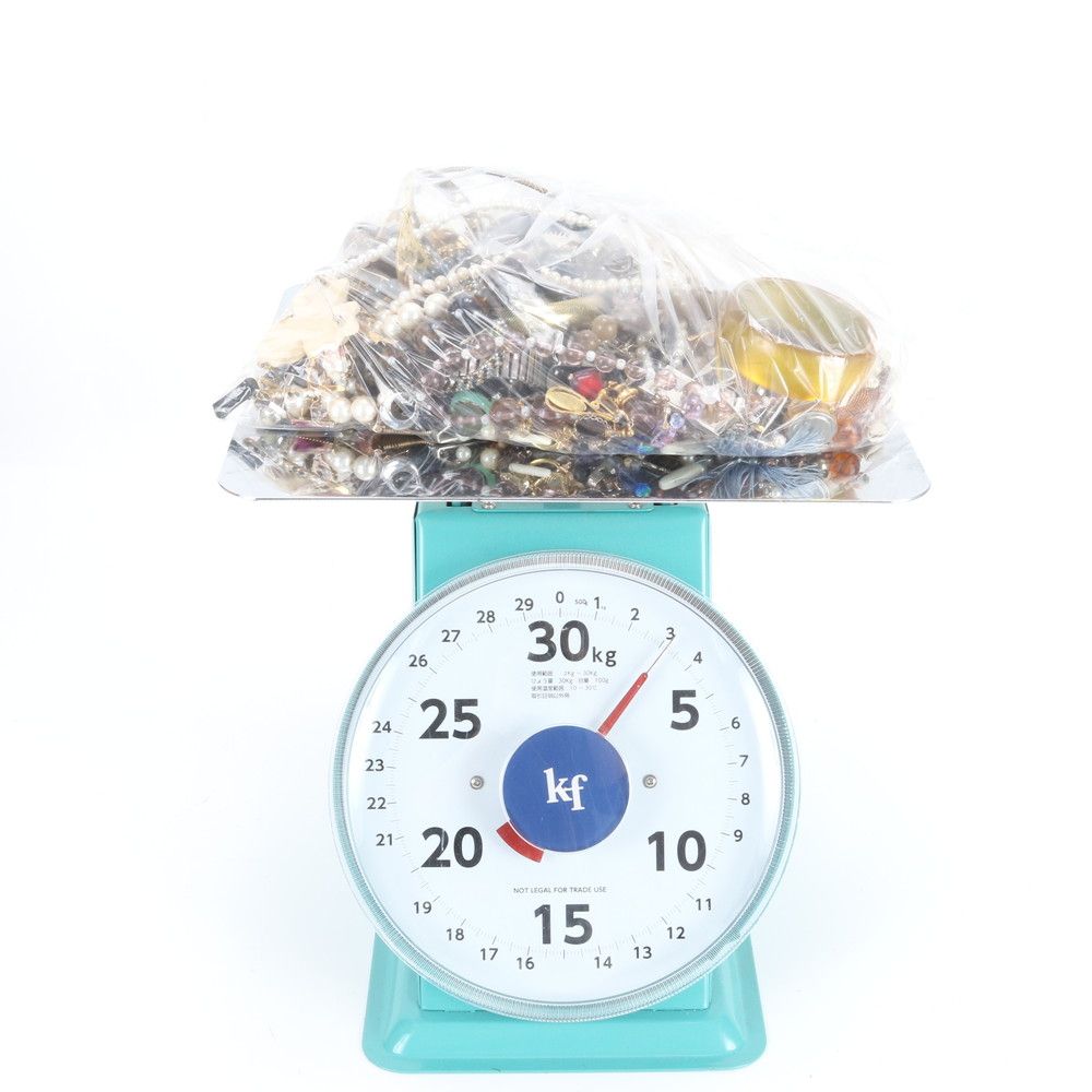 まとめ 約3kg パール ピアス ブレスレット バングル 金属 アクセサリー ネックレス EEM DY60-3【中古】