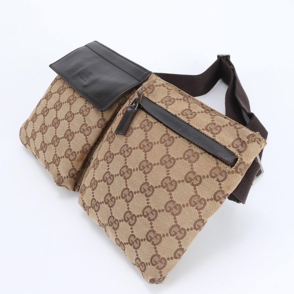 GUCCI グッチ GGキャンバス ボディバッグ GUCCI ウエストバッグ ボディバッグ GUCCI グッチ GGキャンバス