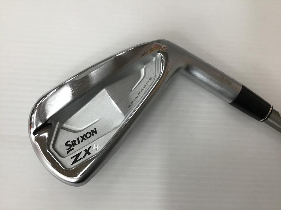 ダンロップ　SRIXON ZX4 Mk2　Steel　Fiber　I70　CW　Rフレックス　アイアンセット　中古【最短即日発送】 71,918円