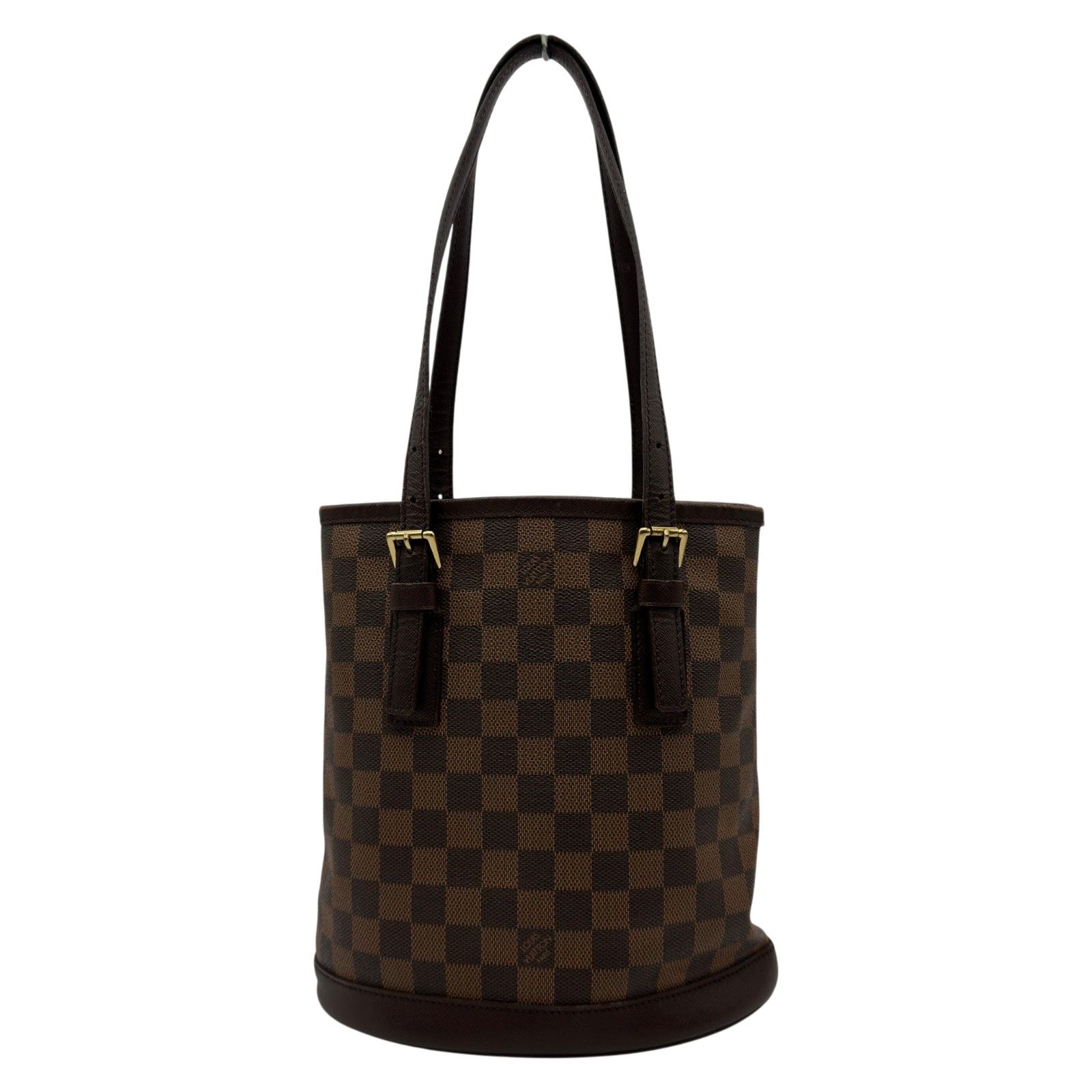 ルイ・ヴィトン LOUIS VUITTON マレ N42240 ブラウン ダミエ/レザー レディース ショルダーバッグ