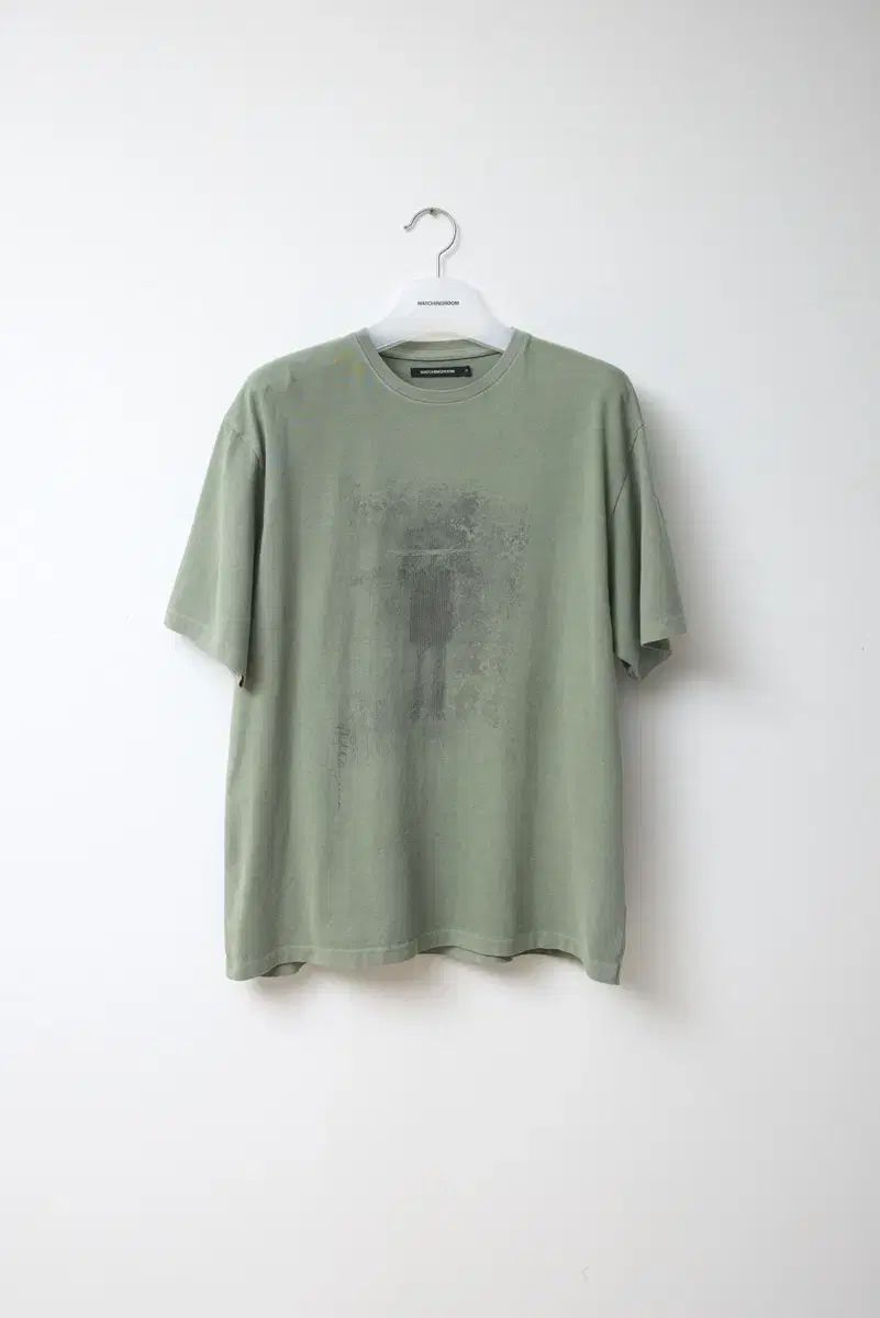 Hatchingroom New Ghost Tee Over Dyed Vintage Gree