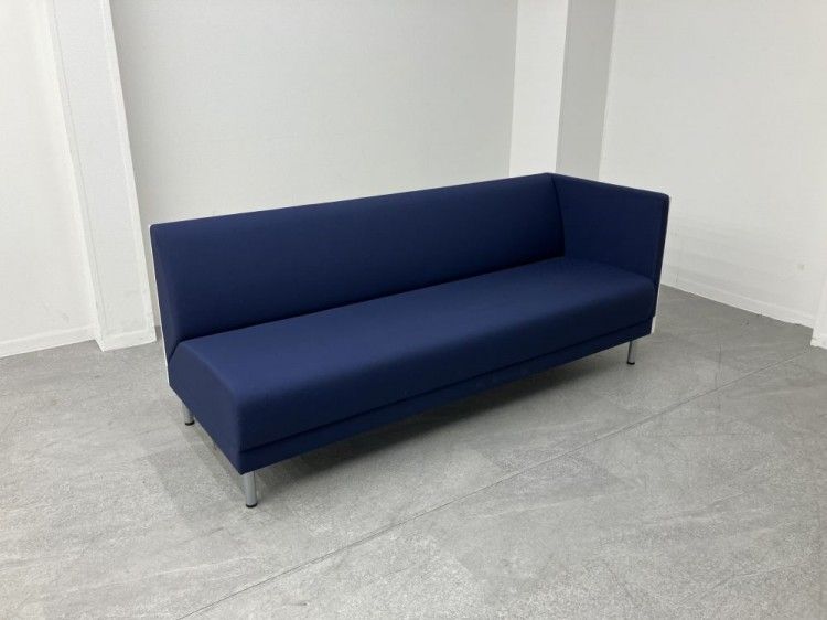 【中古品】イトーキ RIORD(リオルド)シリーズ 1760ロビーソファ ブルー