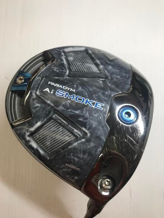 キャロウェイ　PARADYM Ai SMOKE MAX　10.5度　TENSEI 50 for Callaway(Ai SMOKE)　Sフレックス　ドライバー　中古【最短即日発送】