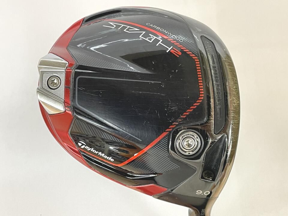 テーラーメイド　STEALTH2　9度　TENSEI RED TM50　Sフレックス　ドライバー　中古　ゴルフドゥ！岡山青江店【最短即日発送】