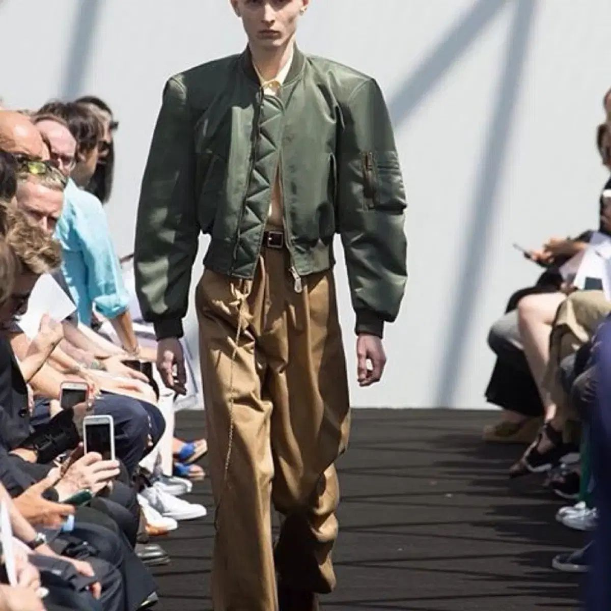 バレンシアガ クロップド ブルゾン 17ss Lサイズ