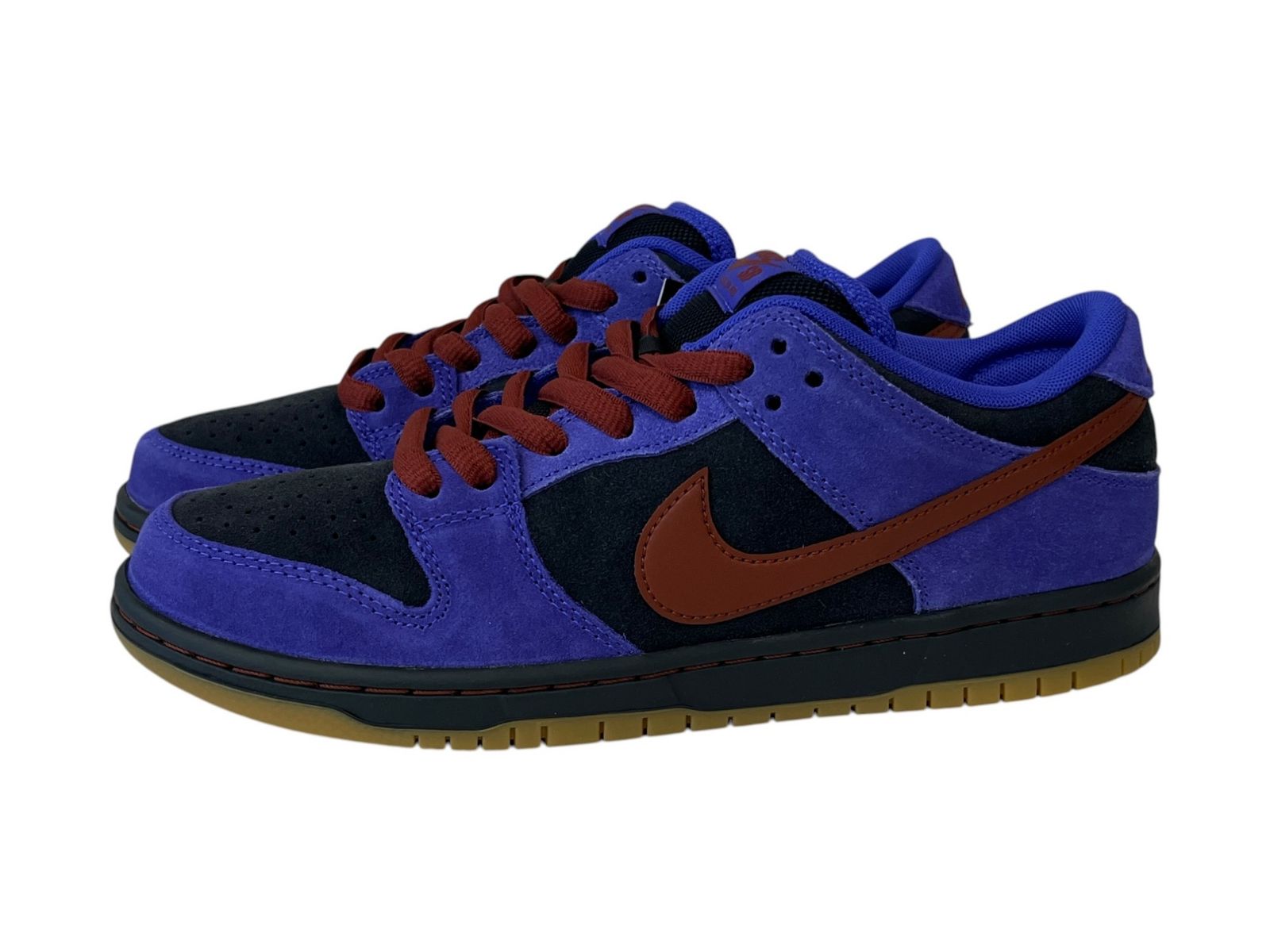 NIKE SB (ナイキエスビー) SB DUNK LOW PRO エスビー ダンク ロー プロ ローカットスニーカー HQ1625-500 26.5cm US8.5 パープル×ブラック×レッド メンズ/027