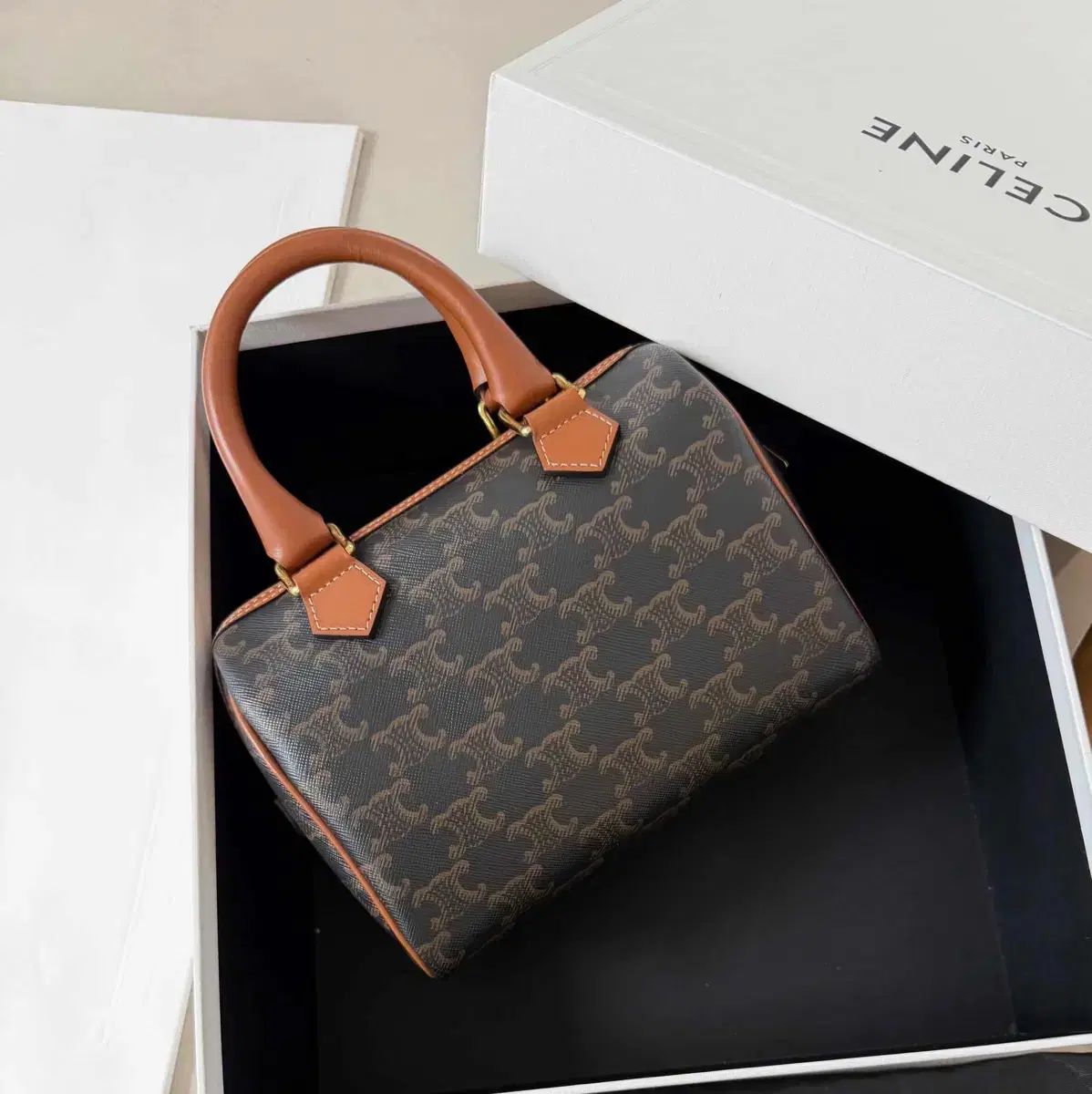 Celine ボストン スモールバッグ