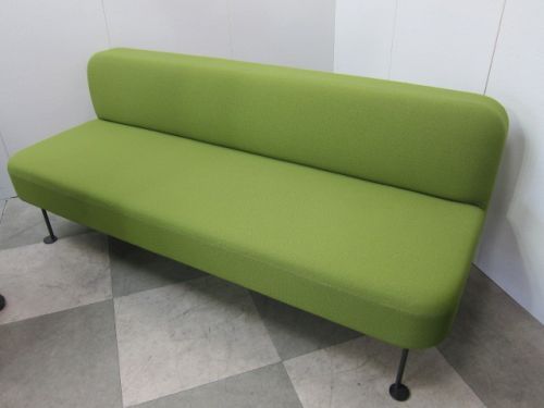 【中古品】ウチダ ロビーソファ グリーン
