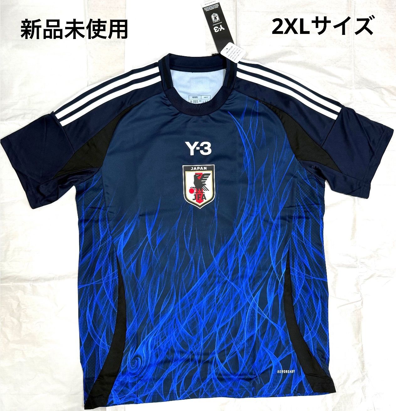 新品未使用】サッカー日本代表 2025年 Y-3 ホームレプリカ HOME 