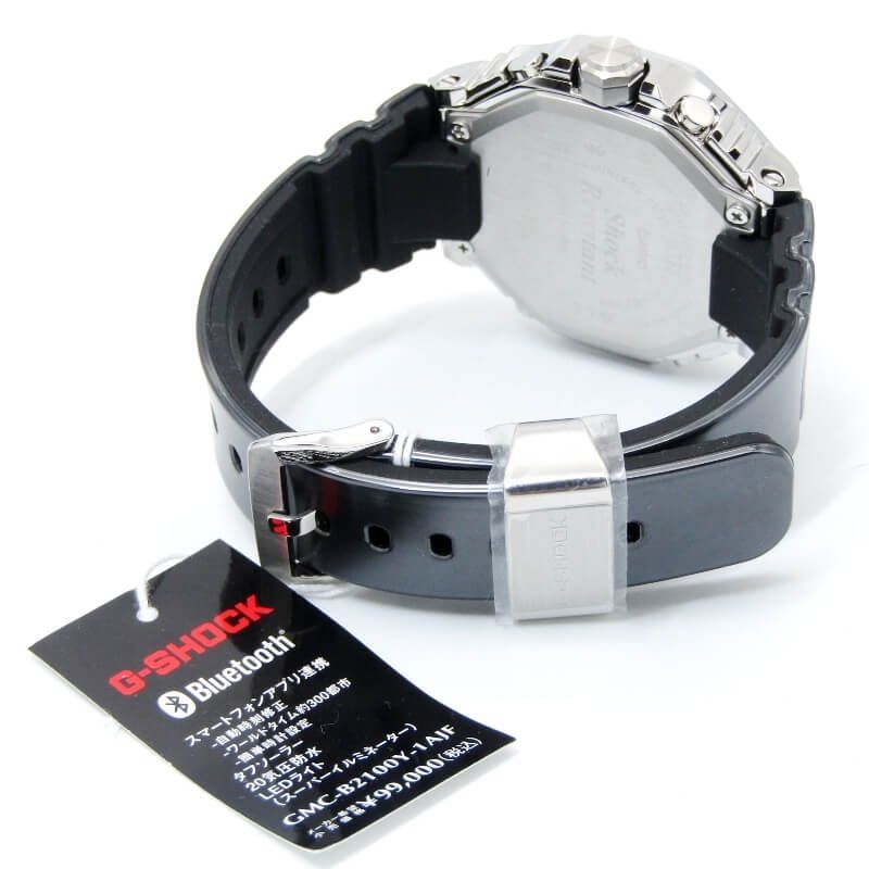 美品　CASIO G-SHOCK GMC-B2100Y-1AJF タフソーラー 未使用 CASIO G-SHOCK Gショック GMC-B2100Y-1AJF メタル クロノグラフ