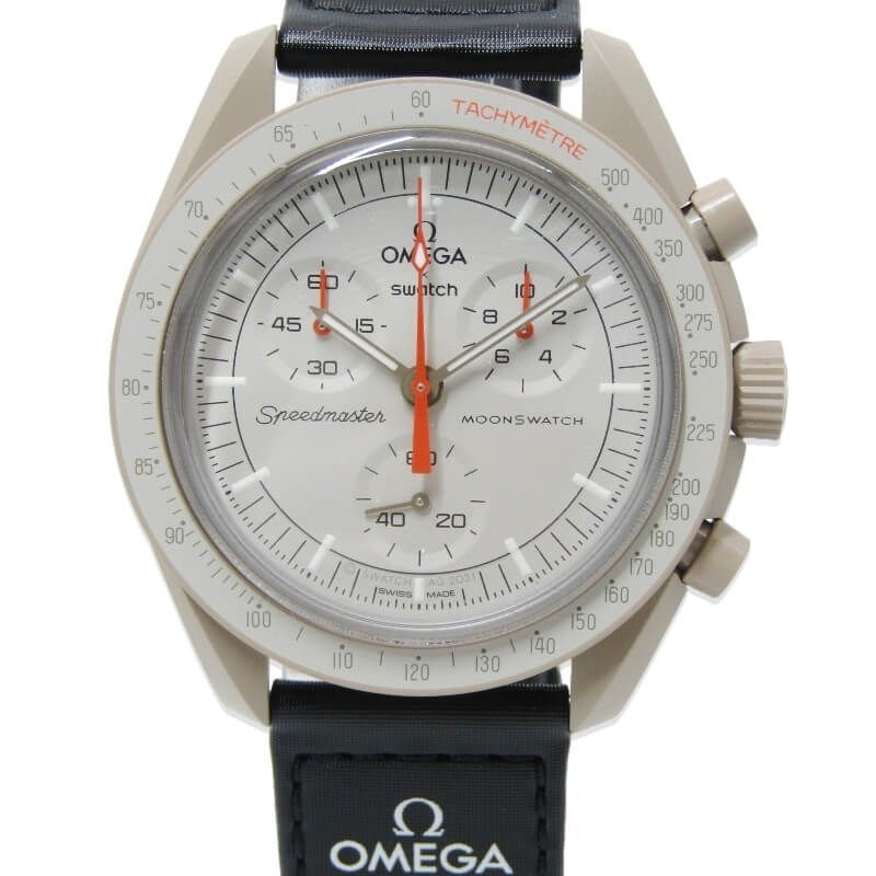 美品 OMEGA × Swatch オメガ MISSION TO JUPITER SO33C100 ミッション 