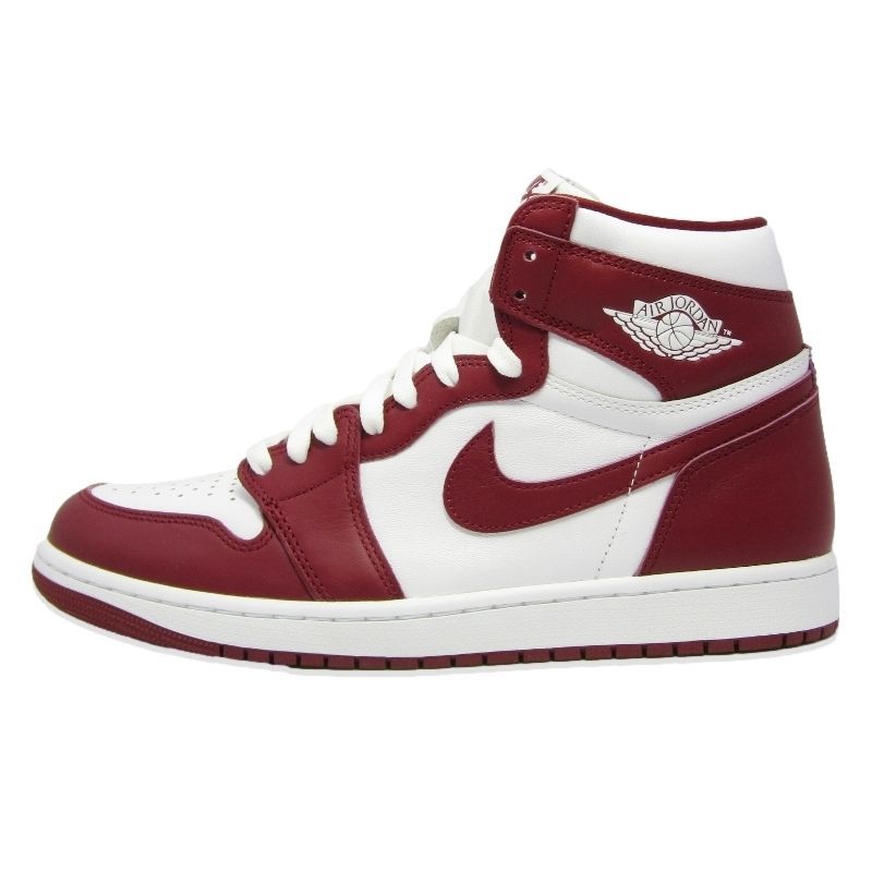 未使用 NIKE ナイキ 28.5cm AIR JORDAN 1 RETRO HIGH OG DZ5485-160 2023年製 エアジョーダン 1 レトロ ハイカット レッド 18002006