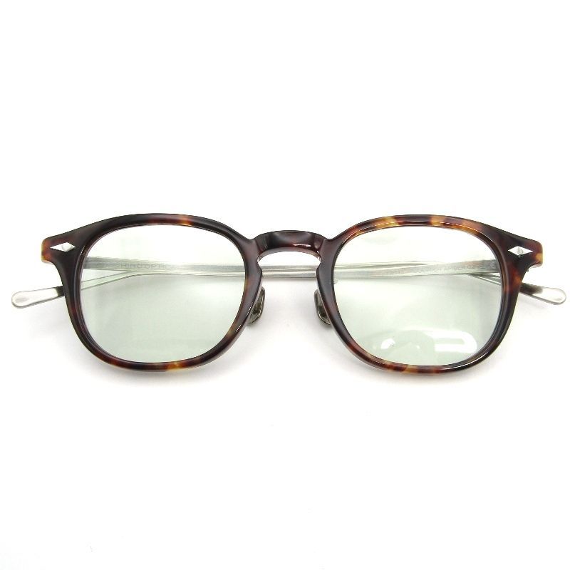 未使用 NOCHINO OPTICAL ノチノオプティカル サングラス JIFUSAN ＃3 日本製 ジフサン 調光 コンビ ボスリントン RICH AMBER 54000868