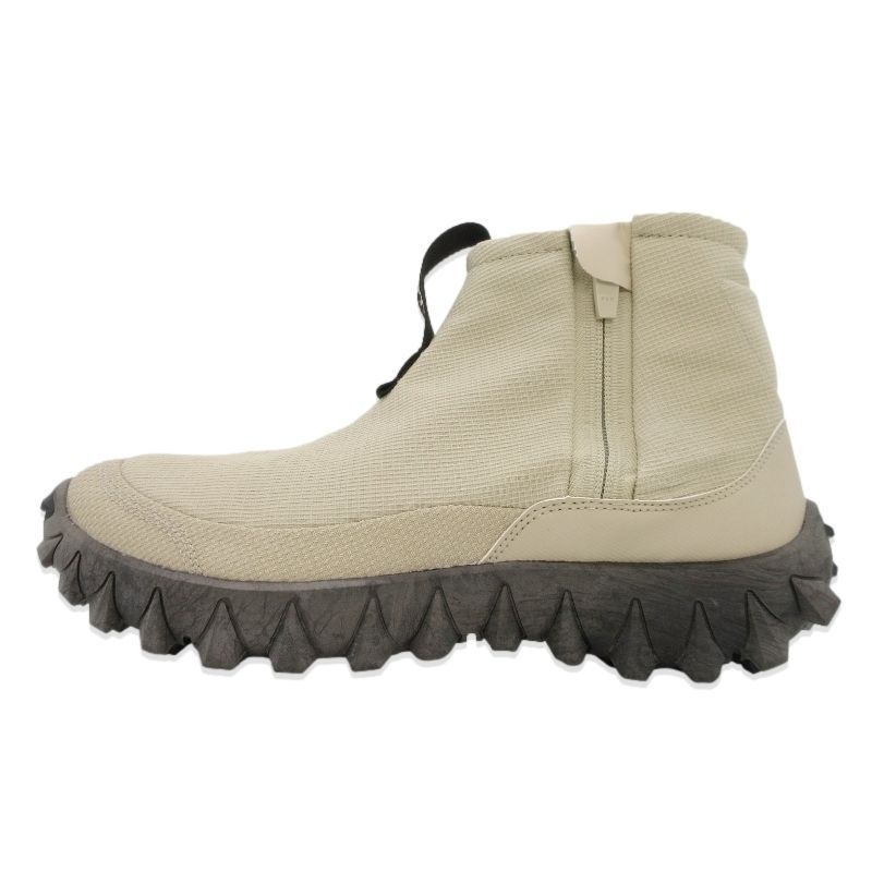 美品 SALOMON サロモン 26cm SNOWCLOG MID 475794 スノークロッグ ミッドカット サイドジップ オフロード FEATHER GREY 99000870