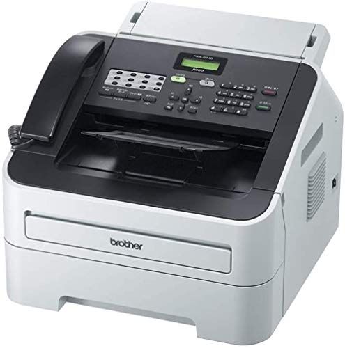 ブラザー工業 brother プリンター A4モノクロレーザー複合機 JUSTIO 20PPM/FAX/ADF/受話器 FAX-2840t