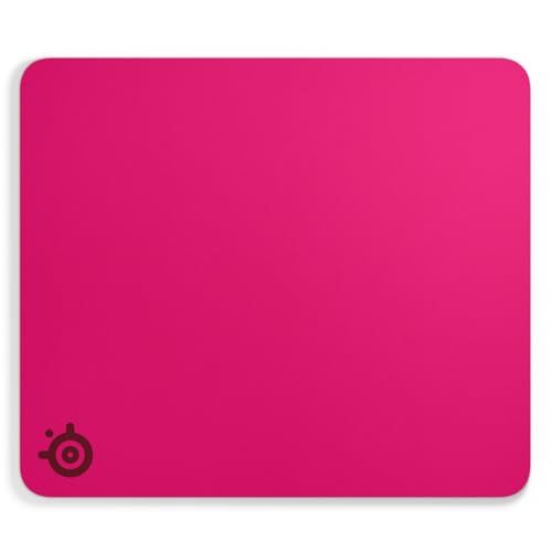 SteelSeries ゲーミングマウスパッド QcK Heavy L Magenta 極厚 45cm×40cm×0.6cm ノンスリップラバーベース 滑り止め加工 耐水 水洗い可能 耐久性 67502 マゼンタt 6,739円