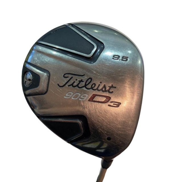 【中古】 タイトリスト 909 D3 9.5° ドライバー DR ROMBAX 6F09 (フレックスX) メンズ 男性用 右利き 右用 Dランク ゴルフクラブ