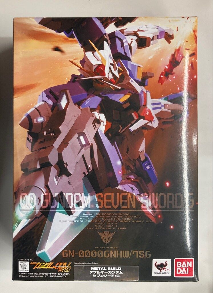BANDAI METAL BUILD 機動戦士ガンダム00V戦記 ダブルオーガンダム セブンソード/G