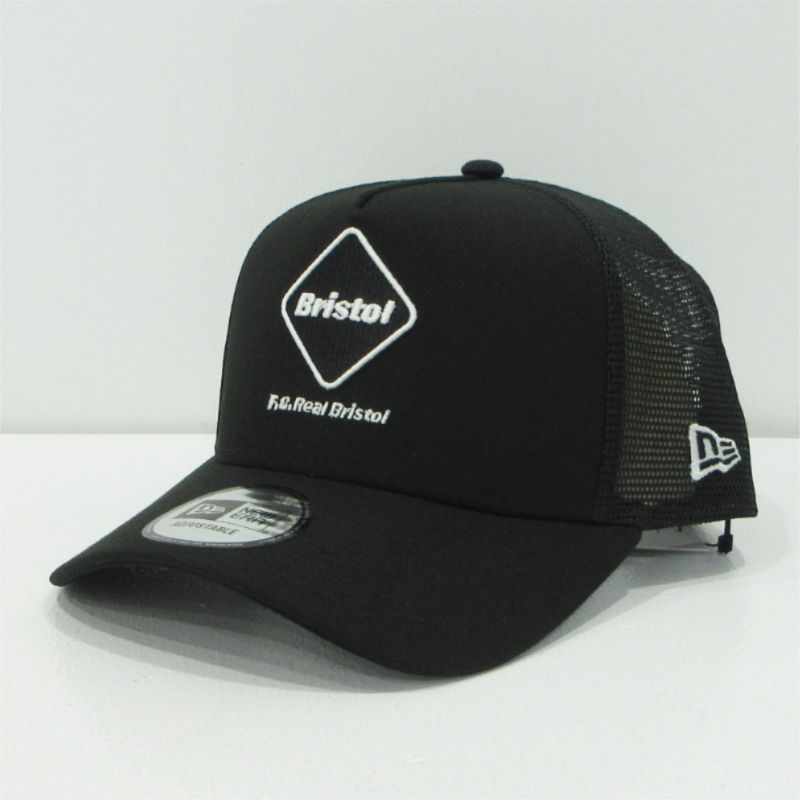 【三重本店】 中古 FCRB | エフシーアールビー キャップ NEWERA EMBLEM 9FORTY A-FRAME MESH CAP FCRB-260103 ブラック 【118】