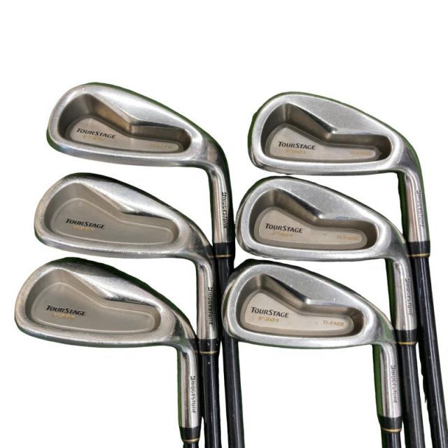 【中古】 ブリヂストン TOURSTAGE V301 8S アイアンセット IR TSI-50 (フレックスR) メンズ 男性用 右利き 右用 Dランク ゴルフクラブ