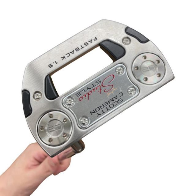 【中古】 タイトリスト SCOTTY CAMERON STUDIO STYLE FASTBACK 1.5(2025) 33インチ パター PT スチール (フレックスその他) メンズ 男性用 右利き 右用 Bランク ゴルフクラブ