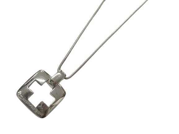 ティファニー TIFFANY & CO. ピアスドクロス ネックレス ペンダント 